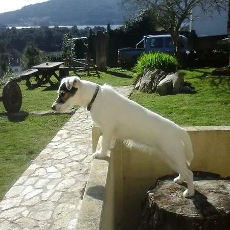 Classic Galician Stone Farmhouse With Sea Views Plus Converted Barn Attached Catasueiro