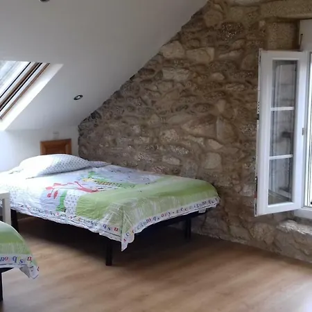 Semesterbostad Classic Galician Stone Farmhouse With Sea Views Plus Converted Barn Attached *